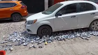 Утилизация пивных банок🤣, Мексика Пуэрто Ваярта  Халиско 