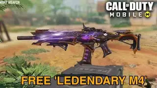 How To Get Free Legendary M4 in CODM | 4th Anniversary 2023 | COD Mobile