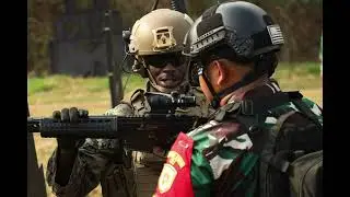 1st Bn , 1st Marines small unit tactics training  during Super Garuda Shield 2024