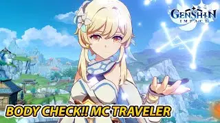 BODY CHECK MC (MAIN CHARACTER) | Genshin Impact (原神) CBT2