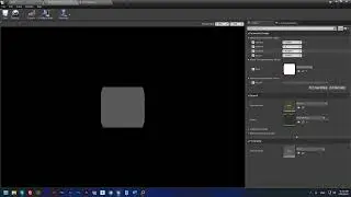 Unreal Engine - Shine material for widgets