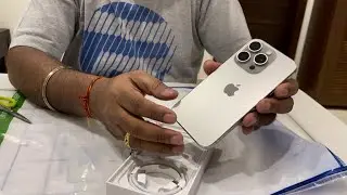 UNBOXING IPHONE 15 PRO NATURAL TITANIUM