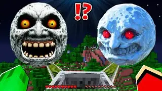 I FOUND SCARY 2 LUNAR MOONS IN MINECRAFT | MINECRAFT HINDI |