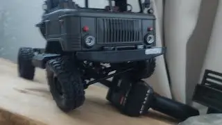 Тюнинг Газ 66 B24 от WPL серьги на рессоры!