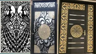 Cnc laser cutting Door and railing design