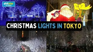 Christmas displays light up Tokyo