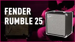 Fender Rumble 25 Basgitaarversterker Combo Review | Bax Music