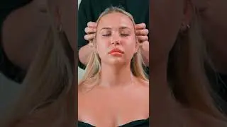 Sensual asmr massage of scalp, neck and shoulders massage 
