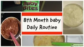 8 MONTH BABY FOOD CHART (TAMIL)/8 MONTH BABY EAT IN A DAY
