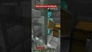 GAYA JAIL KI ANDER 😂 #youtubeshorts #minecraft #shorts