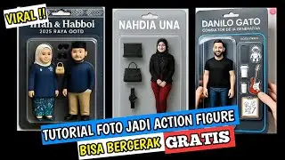 TUTORIAL UBAH FOTO JADI ACTION FIGUR AI BISA BERGERAK || FOTO SEPERTI MAINAN VIRAL TIKTOK 🔥
