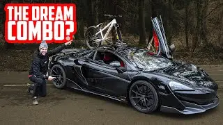LAUNCHING MY MCLAREN 600LT TO THE DIRT JUMPS!!