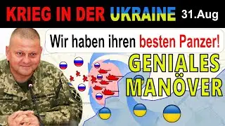 31.AUGUST: Ukrainer ziehen die Schlinge zu - Russen rennen davon und lassen intakten Panzer zurück