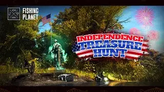 💙💛 Fishing Planet. Ивент Independence Treasure Hunt. 5я координата. 💛💙
