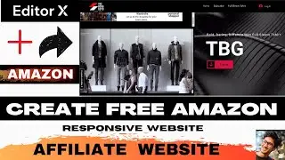 How to create free amazon affiliate website on EDITOR X _How to make an affiliate marketing website