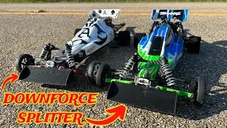 Traxxas Bandit Downforce Front Splitter TEST