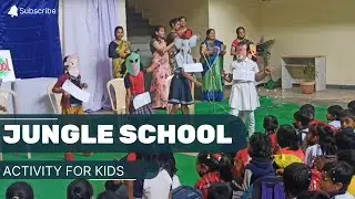 Jungle School | English Introduce Yourself Activity For Kids Class 1,2 and 3 | Fun & Learning G.P.S