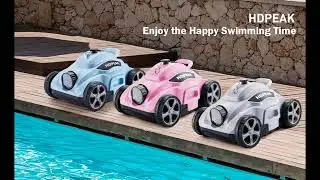 HDPEAK Cordless Robotic Pool Cleaner