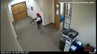 Video shows Nashville shooter roaming school halls with assault rifle