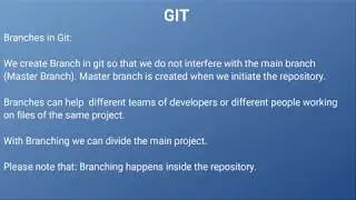 Git Branches & Git Revert -Lets Learn DevOps