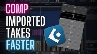 The FASTEST way to import audio takes into Cubase!