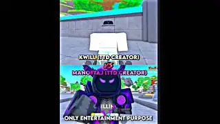 ManofTaj Vs Kwil🗿🔥 | Toilet Tower Defense #shorts #toilettowerdefense #roblox #ttd