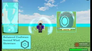Roblox Balanced Craftwars Second Wind Showcase