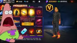 Girando la ruleta del - APRENDIZ DEL FUEGO😱 ¿Lo sacó en 9 diamante 💎? 😱😳