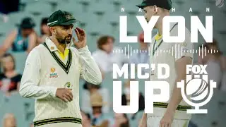 Nathan Lyon mic'd up for Fox Cricket against the West Indies! | Fox Cricket