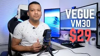 VeGue VM30 - Budget USB Condenser Microphone For Content Creators