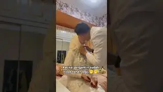 pengantin viral sudah tidak tahan ‼️