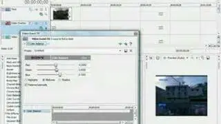 how to do nightime effects in sony vegas