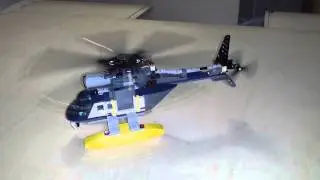 Lego 60067 motorized and floating helicopter