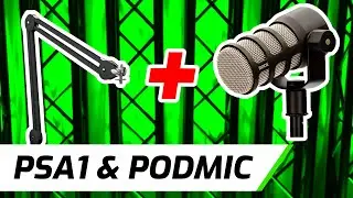 Rode Podmic & Rode PSA1 Boom Arm | In-Depth Review