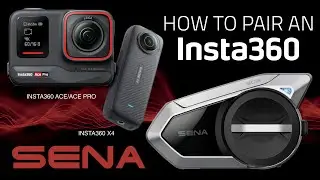 Sena + @insta360 | How To Pair an Insta360 X4 | Ace | Ace Pro to Sena Device