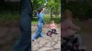 Трехколесный велосипед-трансформер Best Trike c род ручкой