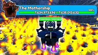 250 SOLAR FLARE TV MAN VS EVERY BOSS (Toilet Tower Defense)