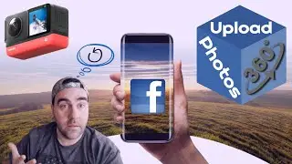 How To Upload 360 PHOTO🌍on FACEBOOK - Insta360 One R