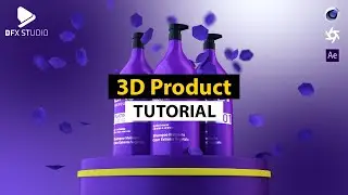 3D Product Visualization -TUTORIAL Cinema 4D,Octane