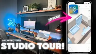 I 3D Scanned my Architecture/Youtube Studio