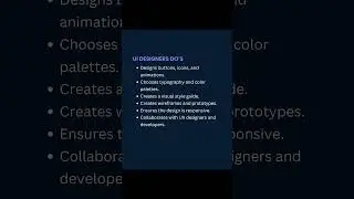 ✨ UX VS UI ✨