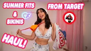 BIKINI TRY ON HAUL || Target !  Plus some cute summer outfit sets!