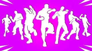 Top 100 Legendary Fortnite Dances With The Best Music!