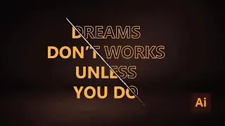 Photoshop Tutorial | Typography Tutorial for beginners in illustrator
