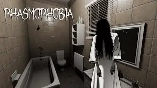 Communicate With An OBSESSIVE Ghost | Shower Sounds | Phasmophobia Ambience