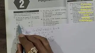 MCQs of class 10 chapter 2 polynomials from NCERT exemplar for board exam English Medium