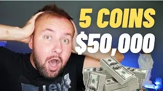 I Just Invested $50,000 Into 5 Low Market Cap Coins ( BIG PROFITS )