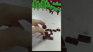 Сборка ЛЕГО Коровы Маинкрафт-Купить  Корову