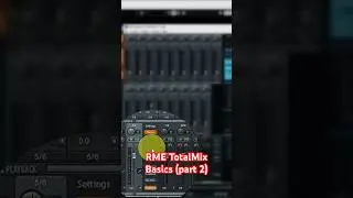 RME TotalMix Basics (part 2) #shorts