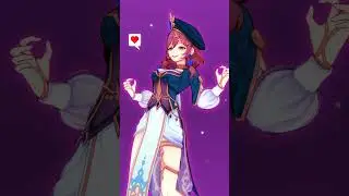 Lisa / Helltaker (Genshin Impact MMD) 